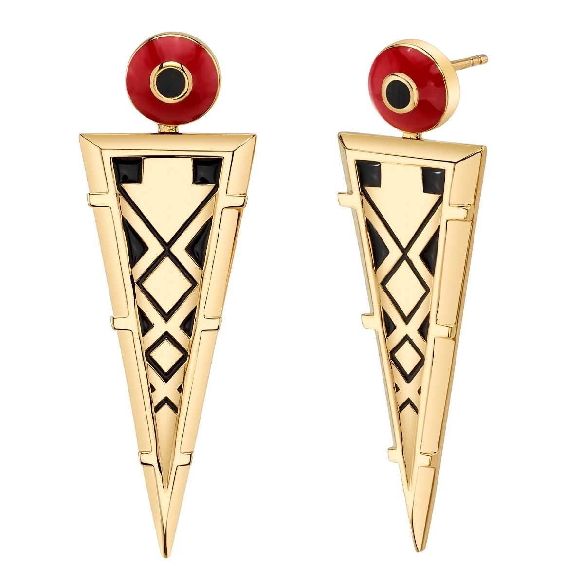 League of Legends X RockLove ARCANE Ambessa Earrings - 
