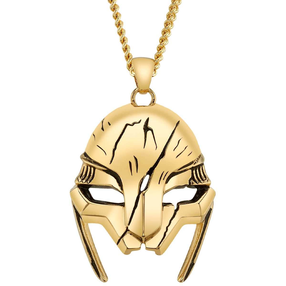 League of Legends X RockLove ARCANE Ambessa Mask Necklace - 