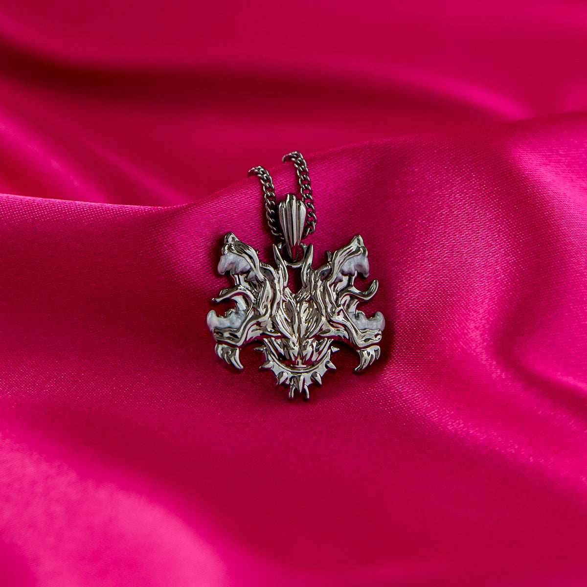 League of Legends X RockLove ARCANE Vi Murk Wolves Necklace - 