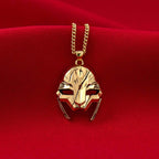 League of Legends X RockLove ARCANE Ambessa Mask Necklace - 