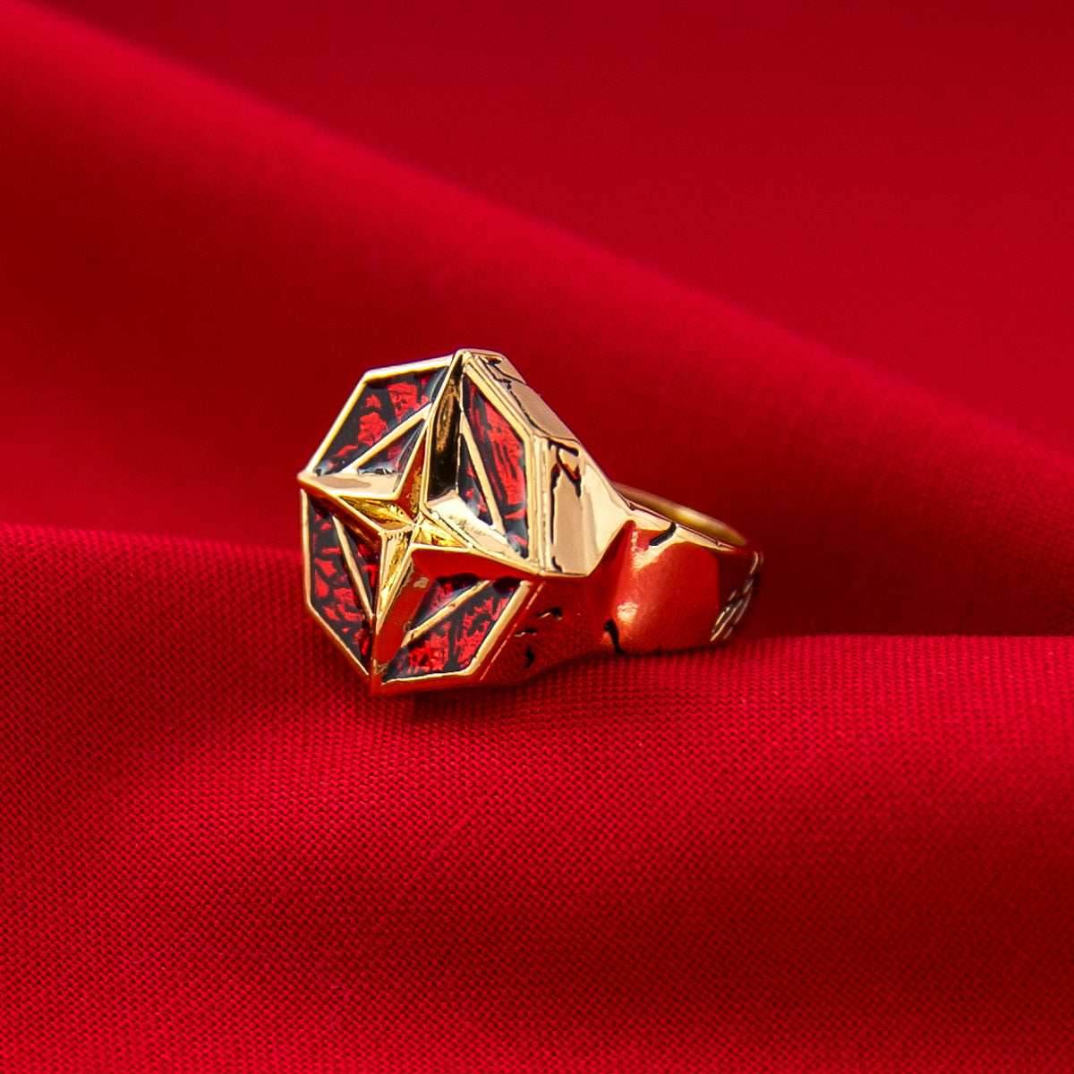 League of Legends X RockLove ARCANE Ambessa Ring - Size 5