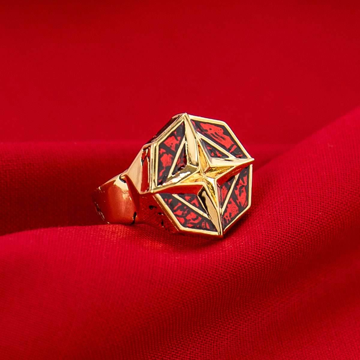 League of Legends X RockLove ARCANE Ambessa Ring - Size 5