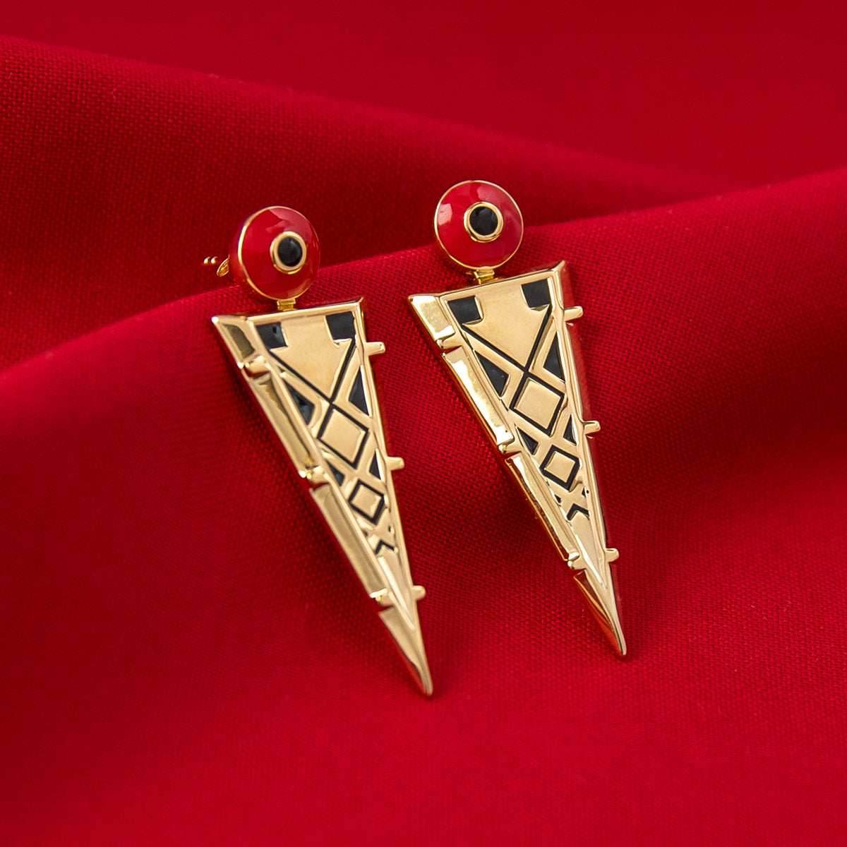 League of Legends X RockLove ARCANE Ambessa Earrings - 