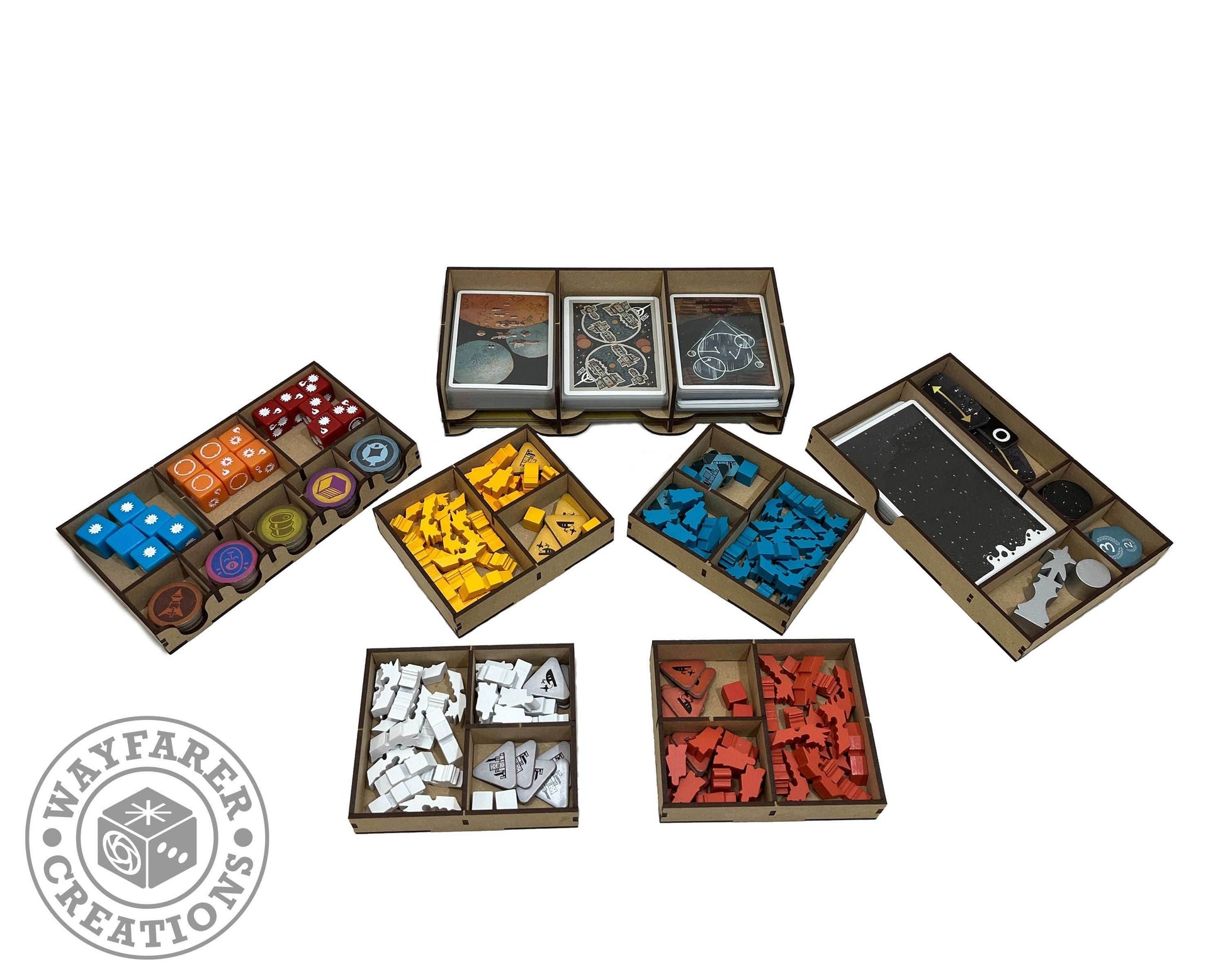 Arcs Board Game Organizer Insert - 