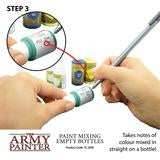 Army Painter Tools: Paint Mixing Empty Bottles - 