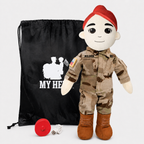 My Hero™ Army Soldier Daddy Doll | Custom Recordable Plush