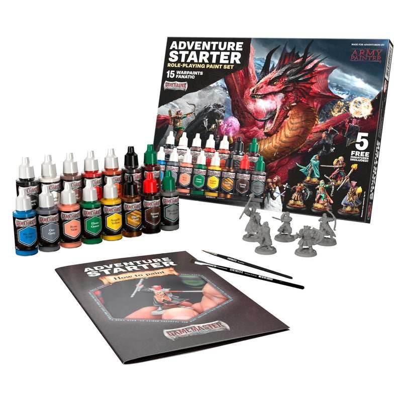 Army Painter Gamemaster: Adventure Starter Role-playing Paint Set - 