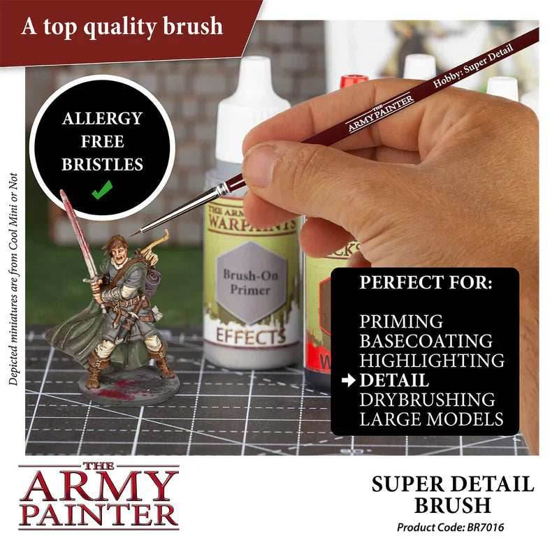 Army Painter Tools: Hobby Brush - Super Detail - 