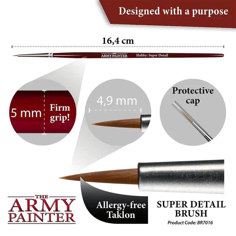 Army Painter Tools: Hobby Brush - Super Detail - 