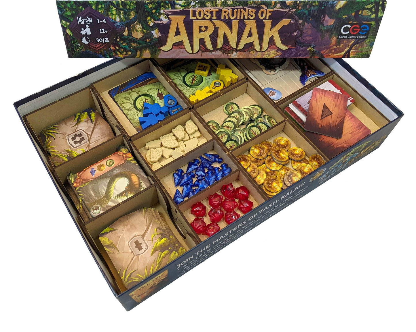 Lost Ruins of Arnak Board Game Organizer Insert - 