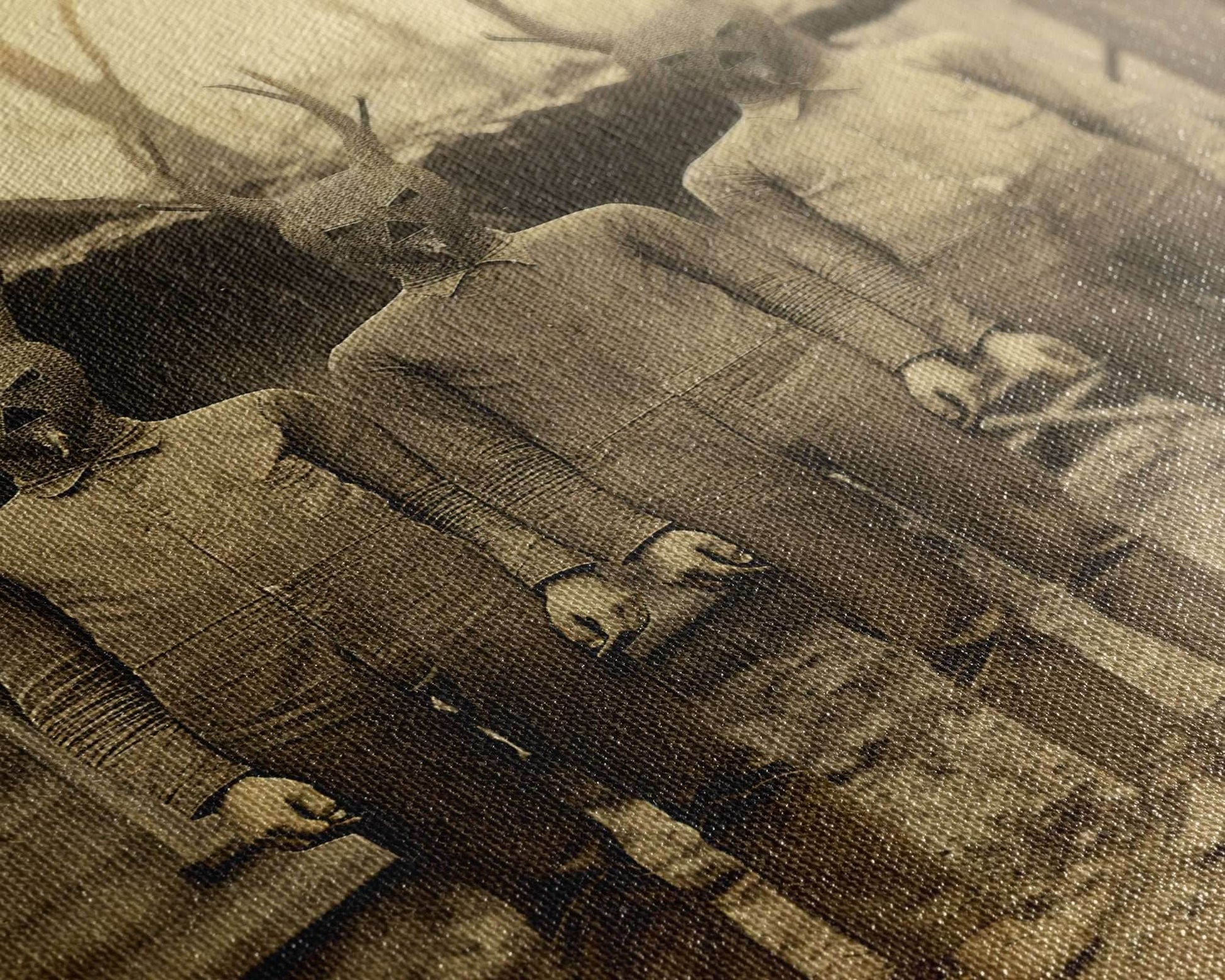 Creepy Wall Art, Dark Fantasy Art, Dark Wall Art, Spooky Art, Gothic Wall Art, Canvas Print, Wall Art, Vertical Print, Horror Decor - 8x12 Inches / Gallery Wrap Canvas - Ready To Hang