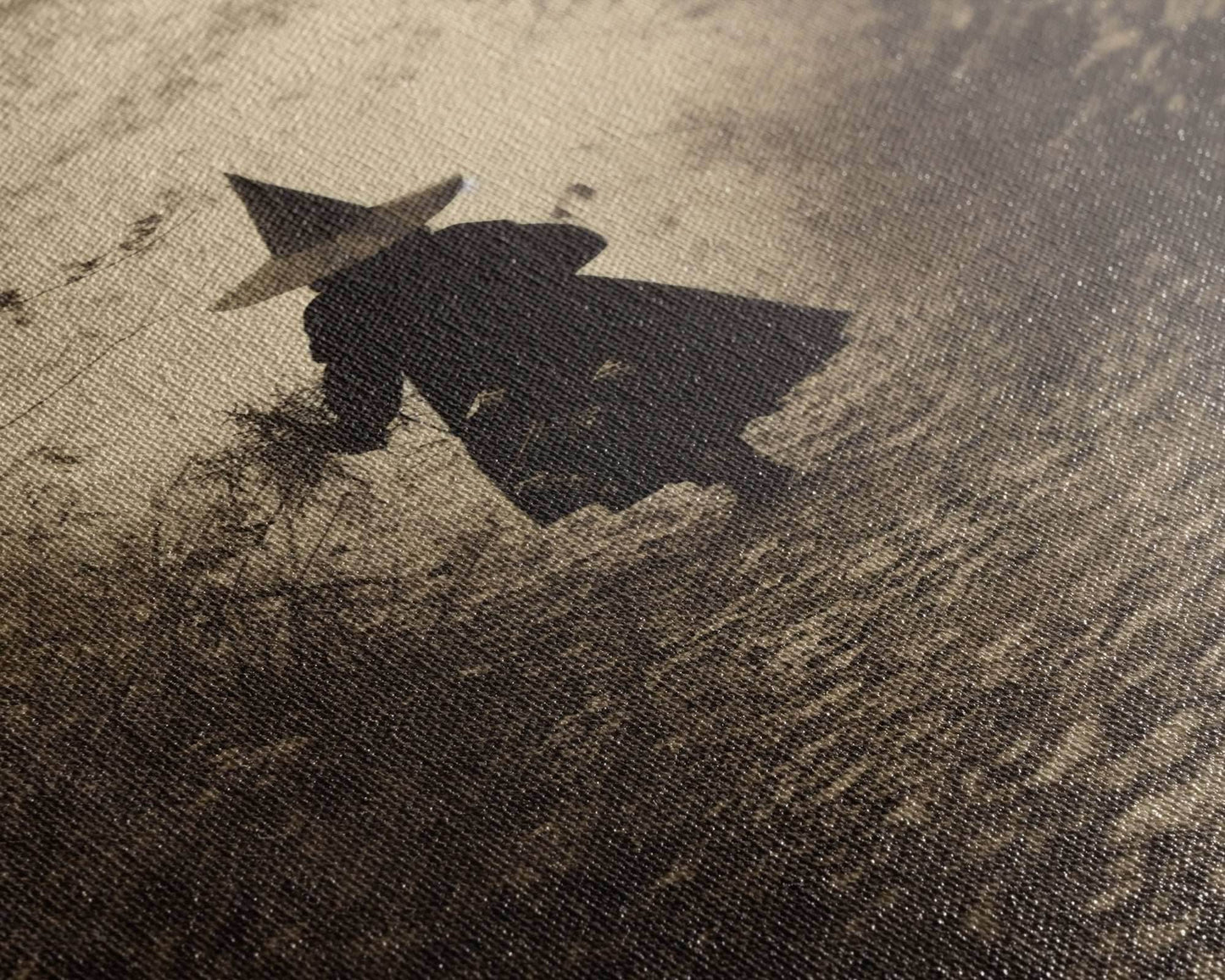 Witchy Wall Art, Dark Portrait, Spooky Halloween, Occult Art, Dark Fantasy, Canvas Print, Wall Art, Vertical Print, Home Decor, Wall Decor - 8x12 Inches / Gallery Wrap Canvas - Ready To Hang