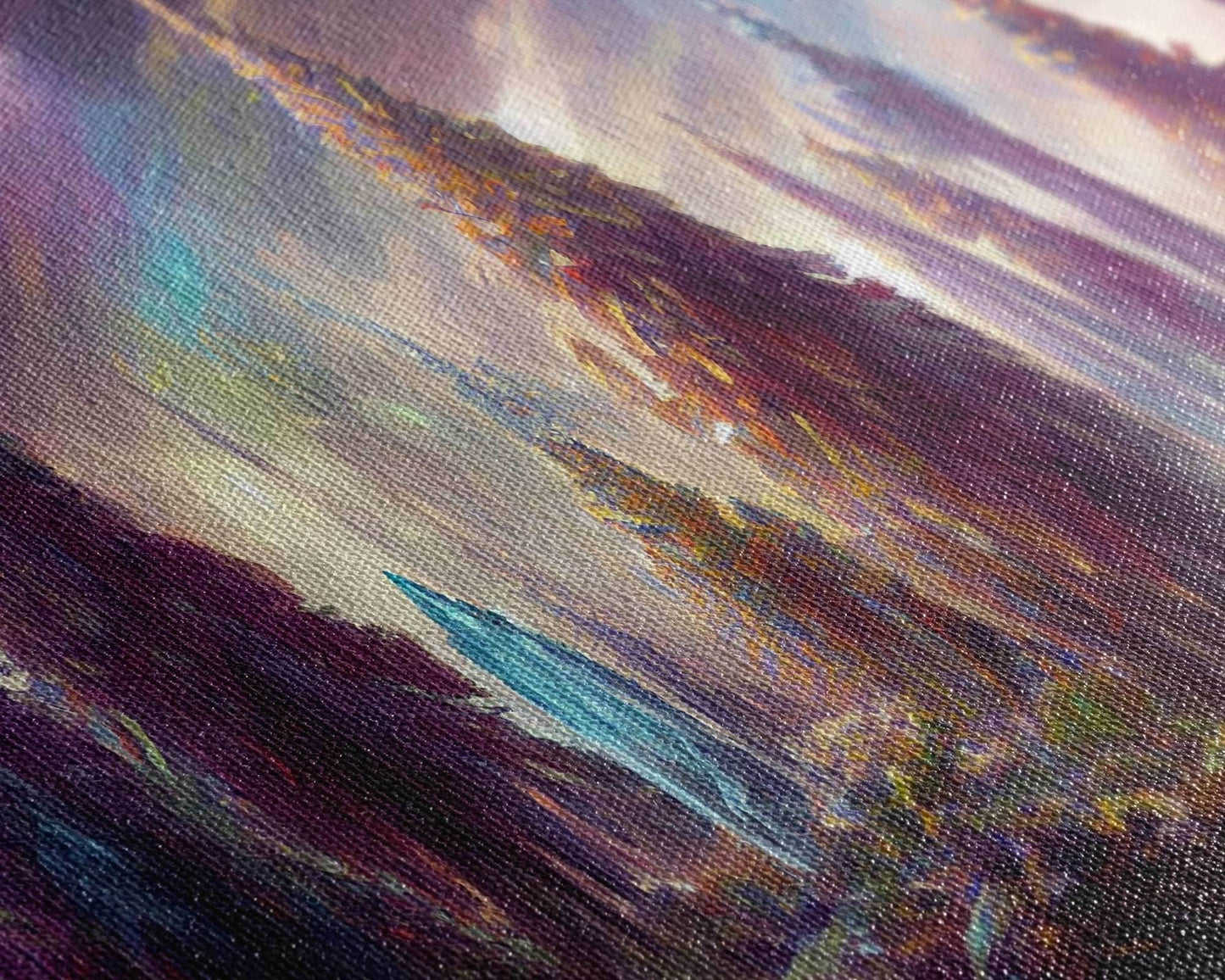 RPG Art, High Fantasy Forest Wall Art, Ready To Hang Canvas Print, Panoramic Art, Fantasy RPG Concept Art - 10x30 Inches / Gallery Wrap Canvas - Ready To Hang