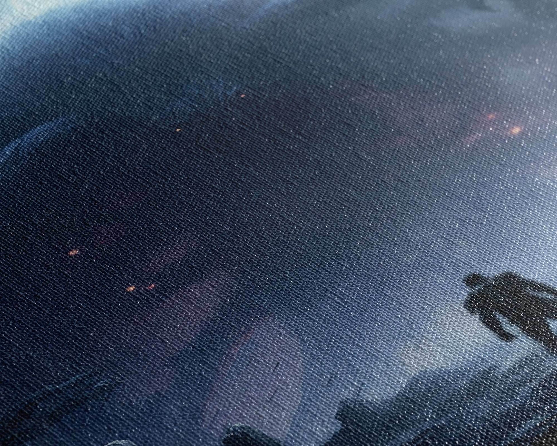 Apocalypse, Dark Art Print, dark fantasy art, Canvas Print, Wall Hanging, Portrait Art, Spooky Decor, Horror Home Decor, Unique Gift - 8x12 Inches / Gallery Wrap Canvas - Ready To Hang