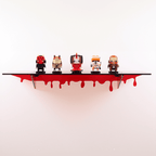 Acrylic Drip Shelf - Red