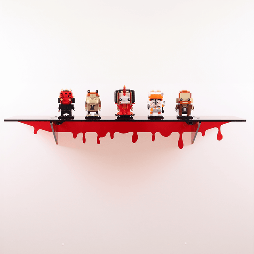 Acrylic Drip Shelf - Red