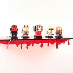Acrylic Drip Shelf - Red