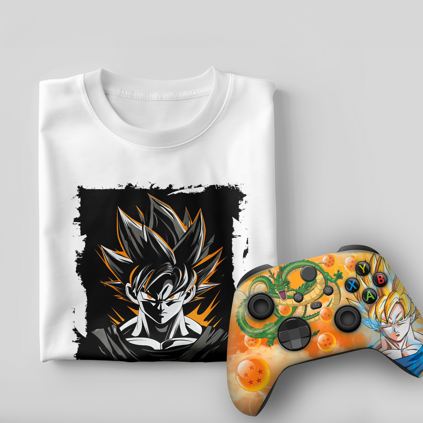 DBZ Goku Bundle – T-Shirt & Xbox Series X Controller