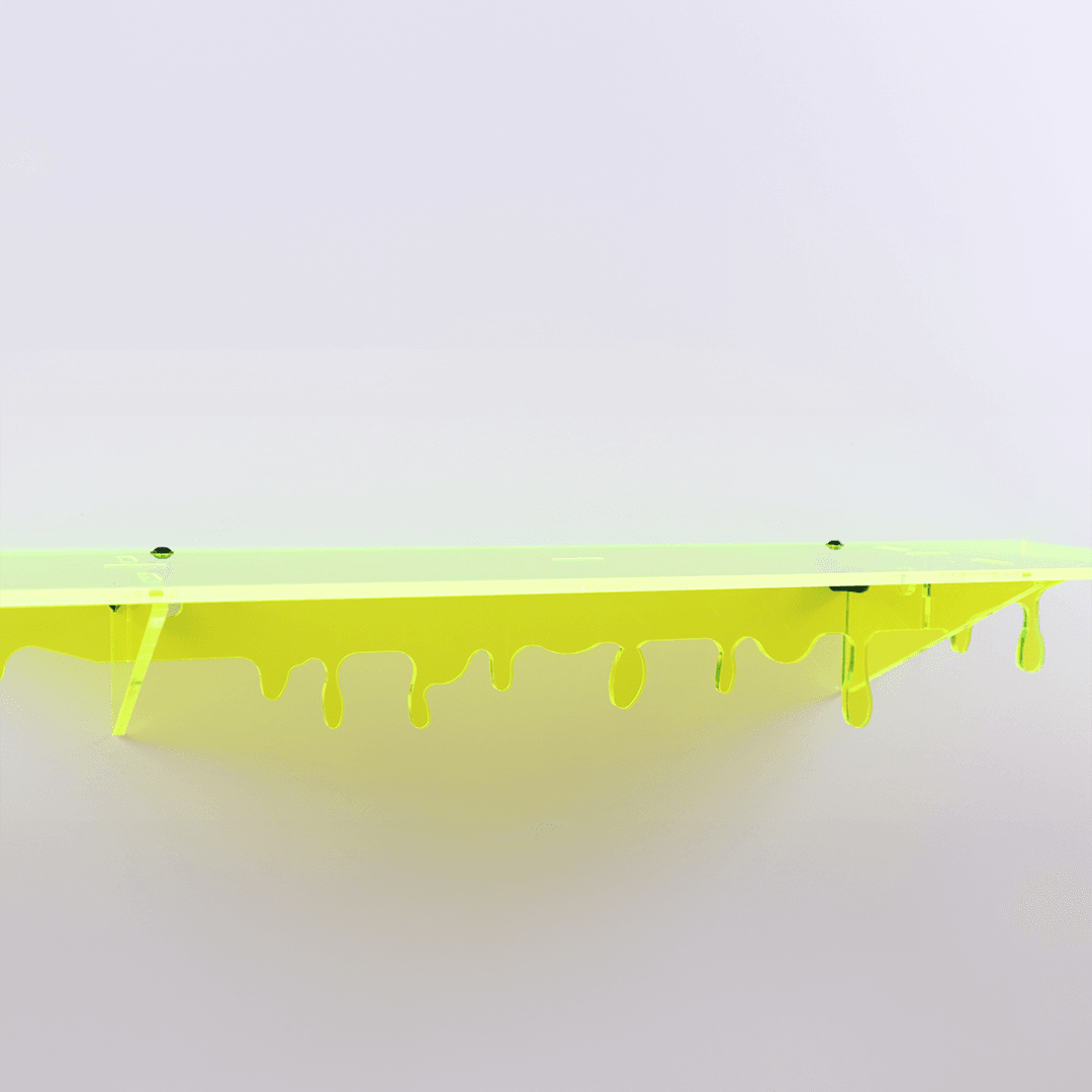 Acrylic Drip Shelf - Red