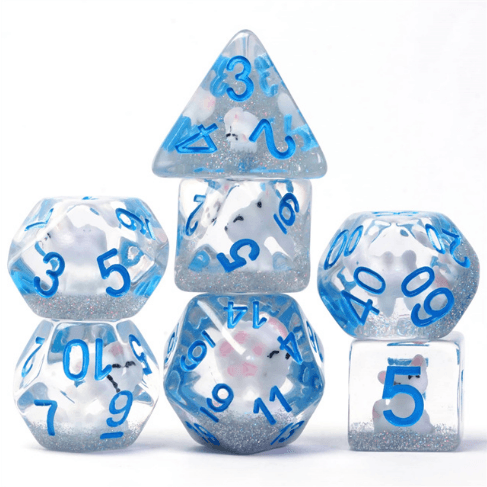 Arctic Fox RPG Dice Set - 