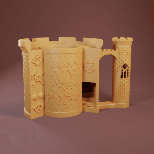 Artificer Mug & Dice Tower - Tier 1 / Included