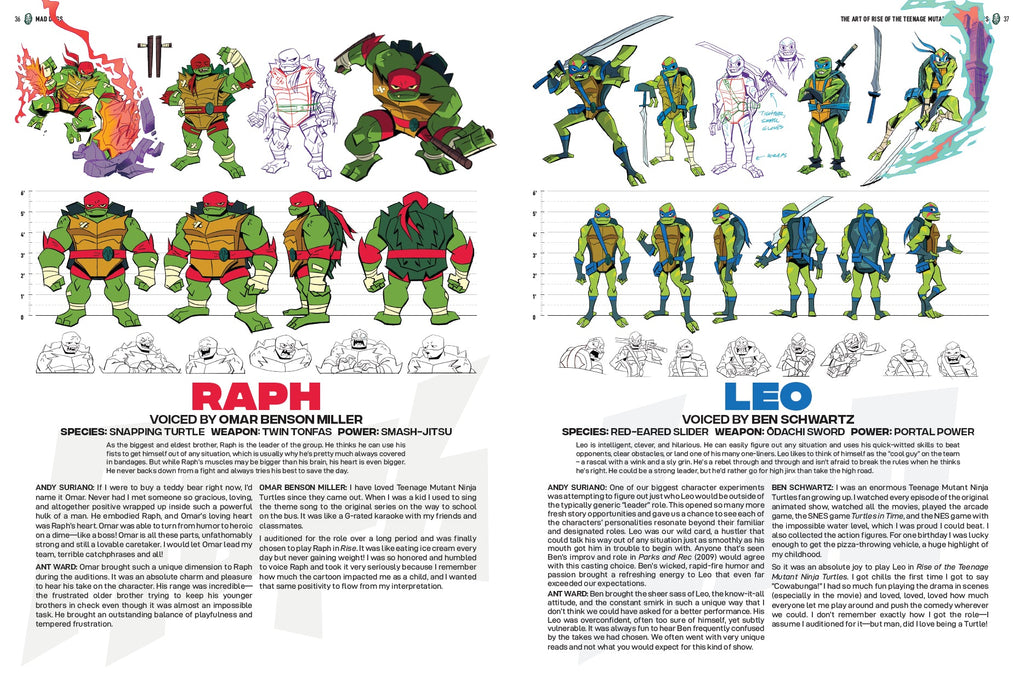 The Art of Rise of The Teenage Mutant Ninja Turtles