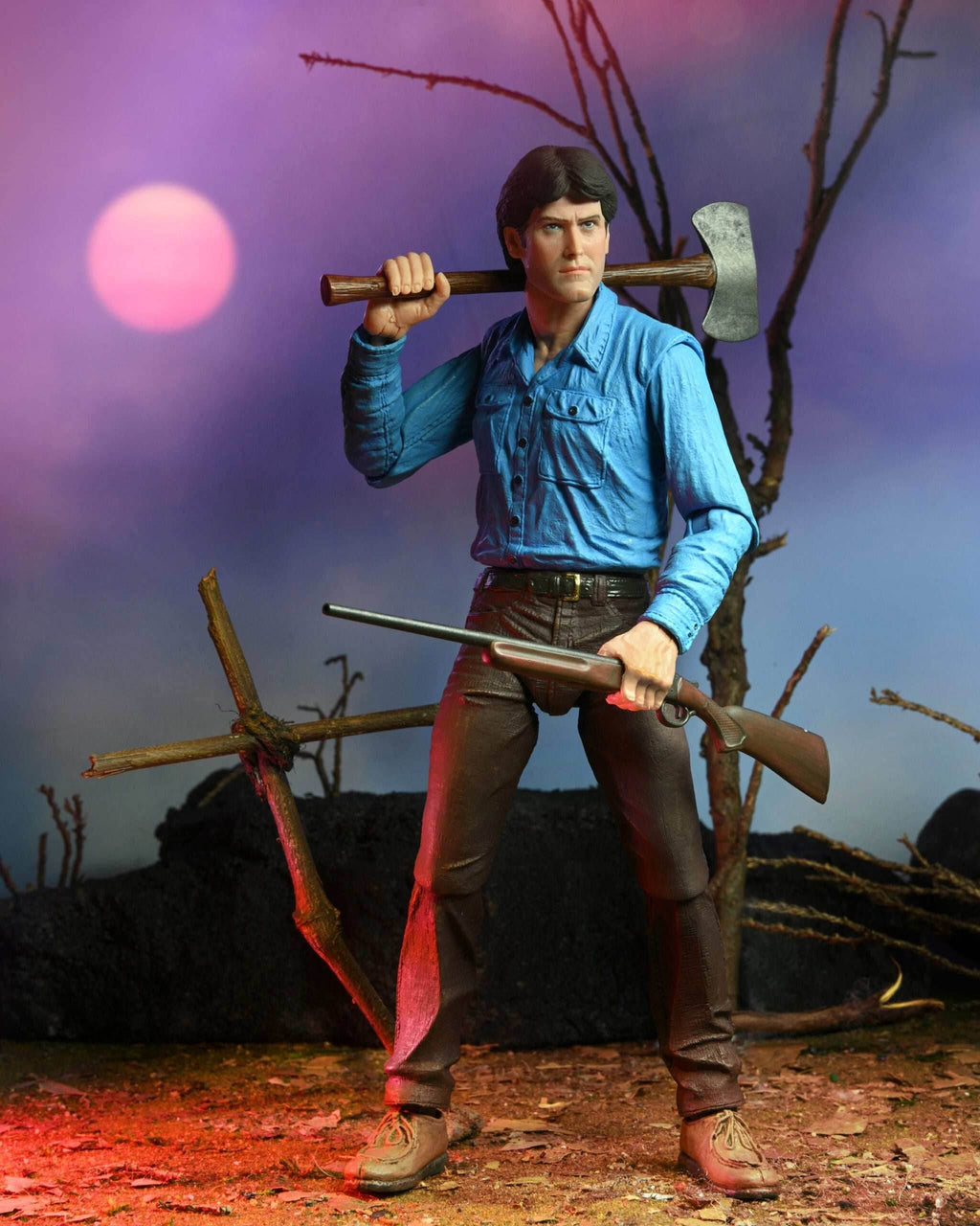NECA The Evil Dead – 7” Scale Action Figure – 40th Anniversary Ultimate Ash - 