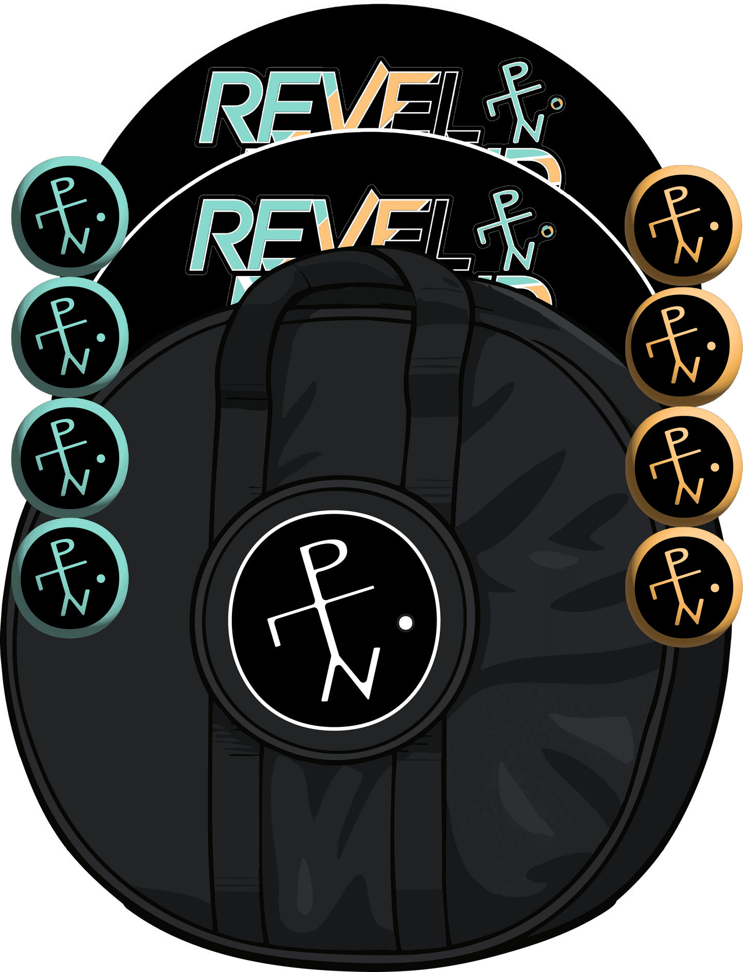 ⚫️ Original+ | Teal/Orange - SaucePack / Standard Carry Case