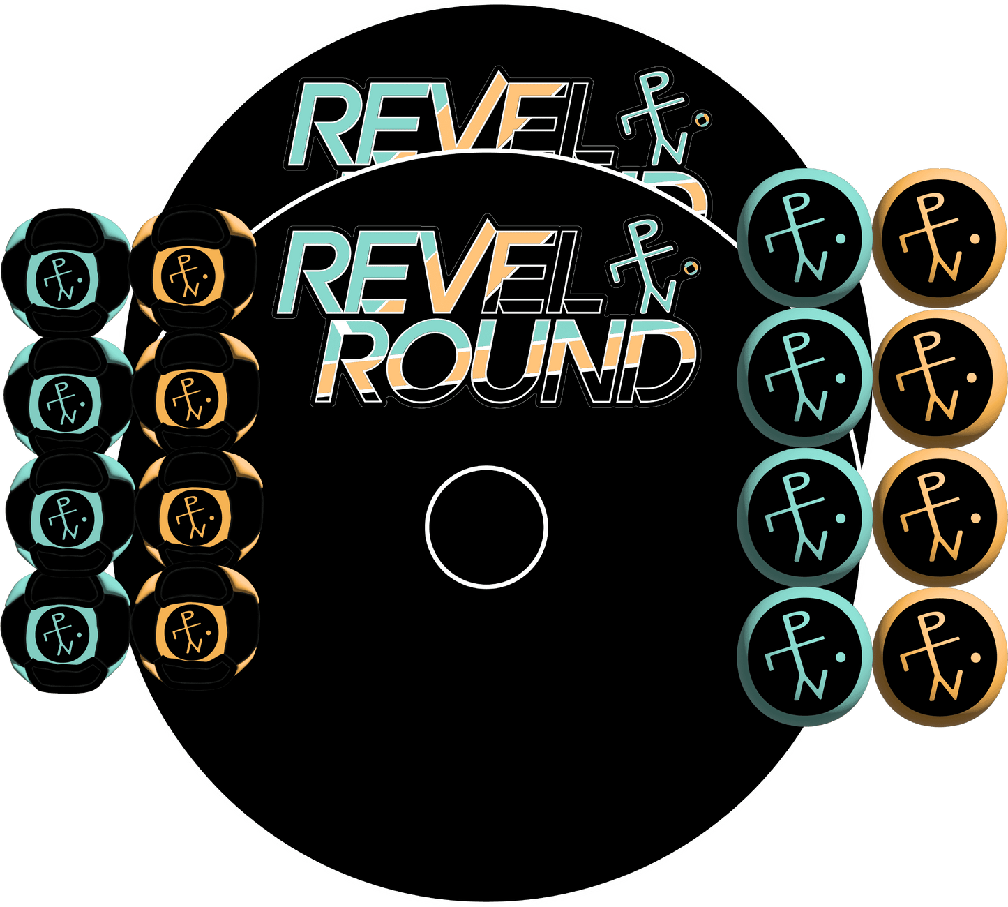 ⚫️ Original+ | Teal/Orange - Both Styles / No Carry Case