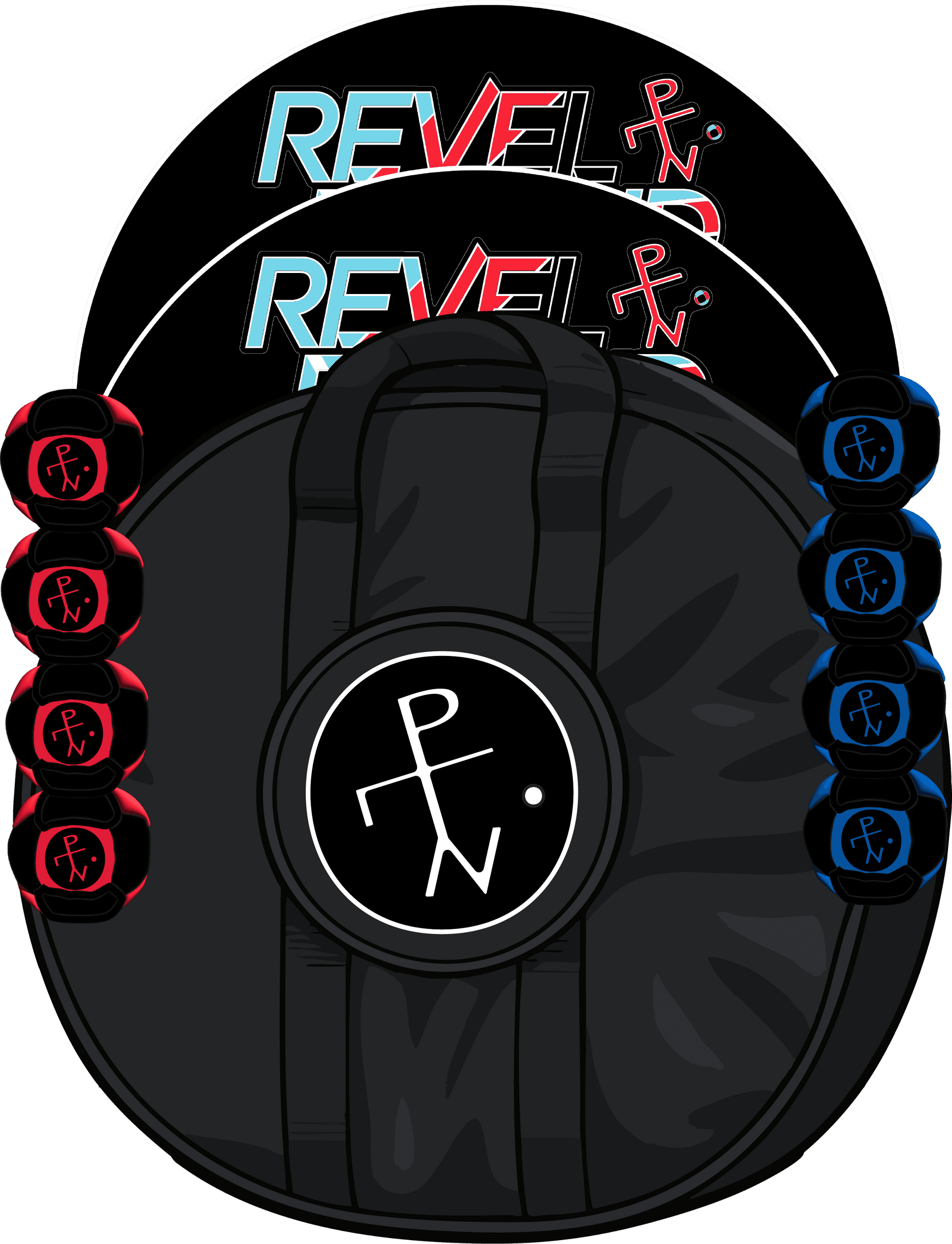 ⚫️ Original+ | Red/Blue - HackPack / No Carry Case