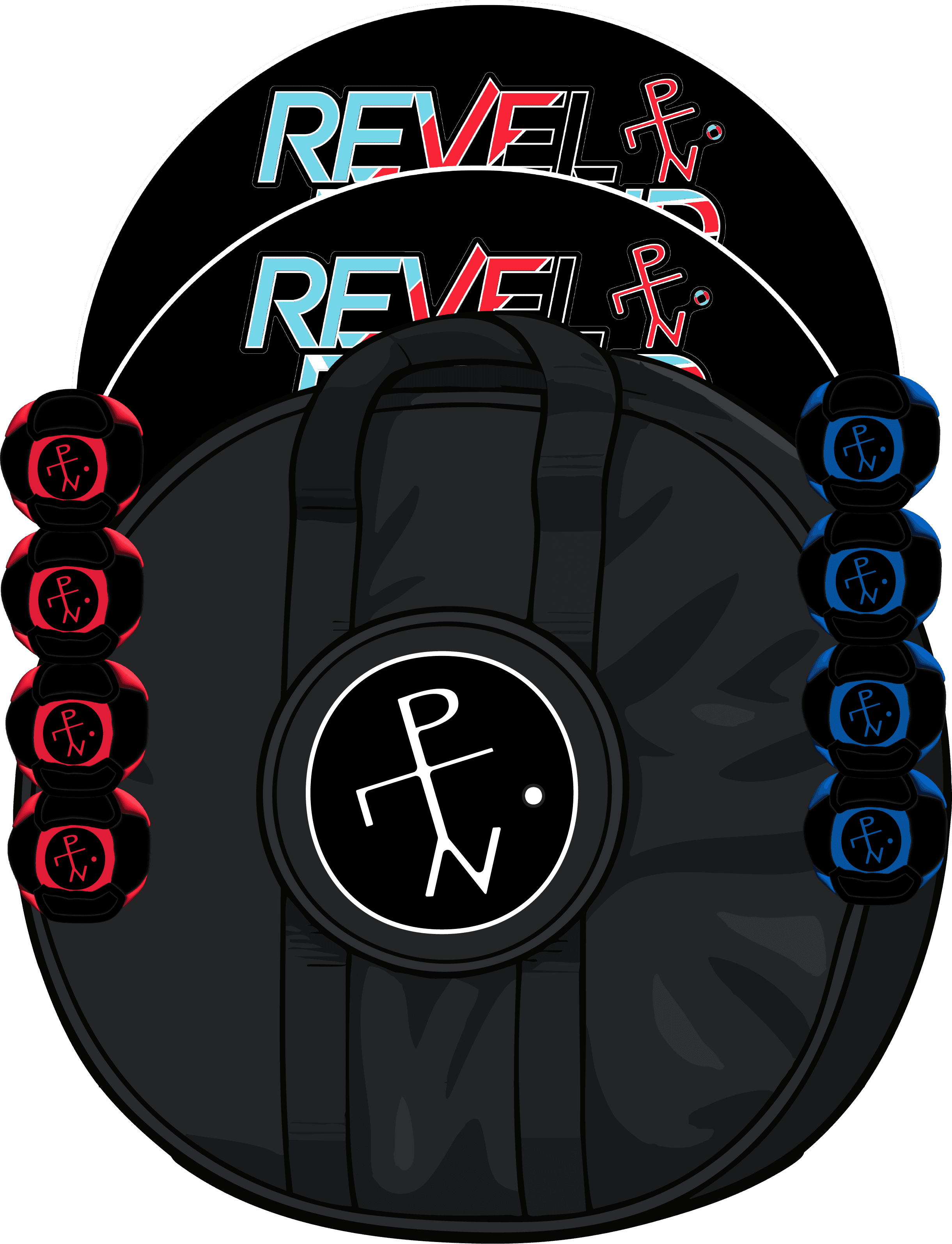 ⚫️ Original+ | Red/Blue - HackPack / No Carry Case
