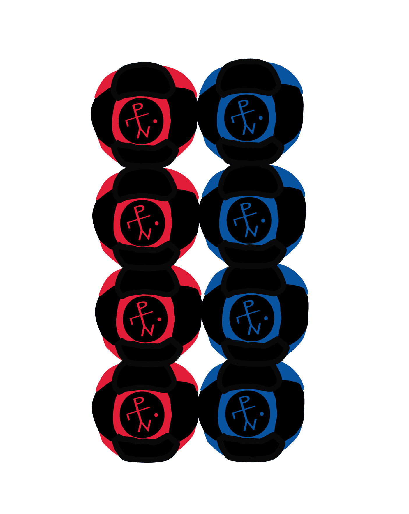 Hack⦿Pack - Red/Blue