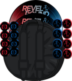 💿 Turntable Edition | Red & Blue Remix - HackPack / No Carry Case