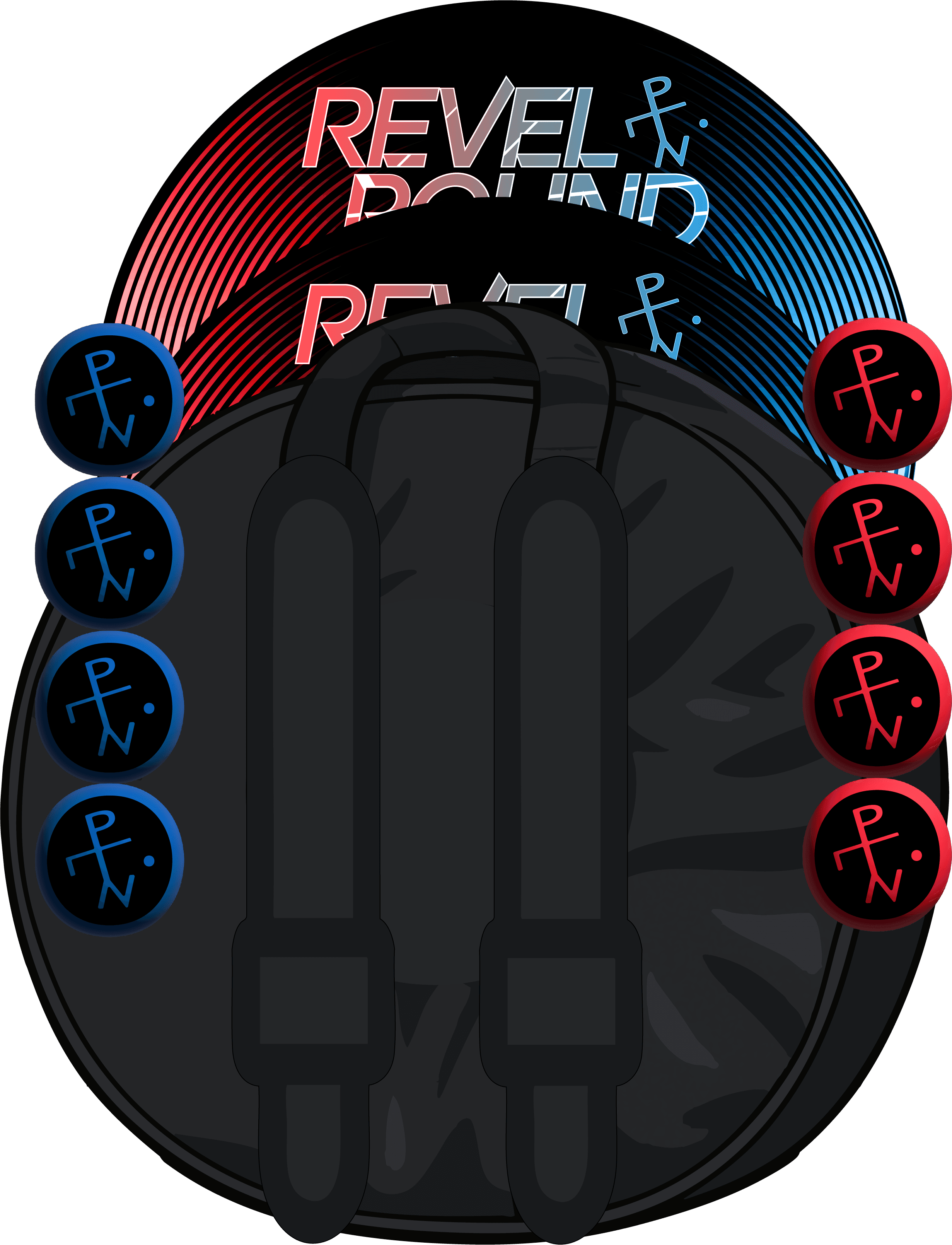 💿 Turntable Edition | Red & Blue Remix - HackPack / No Carry Case