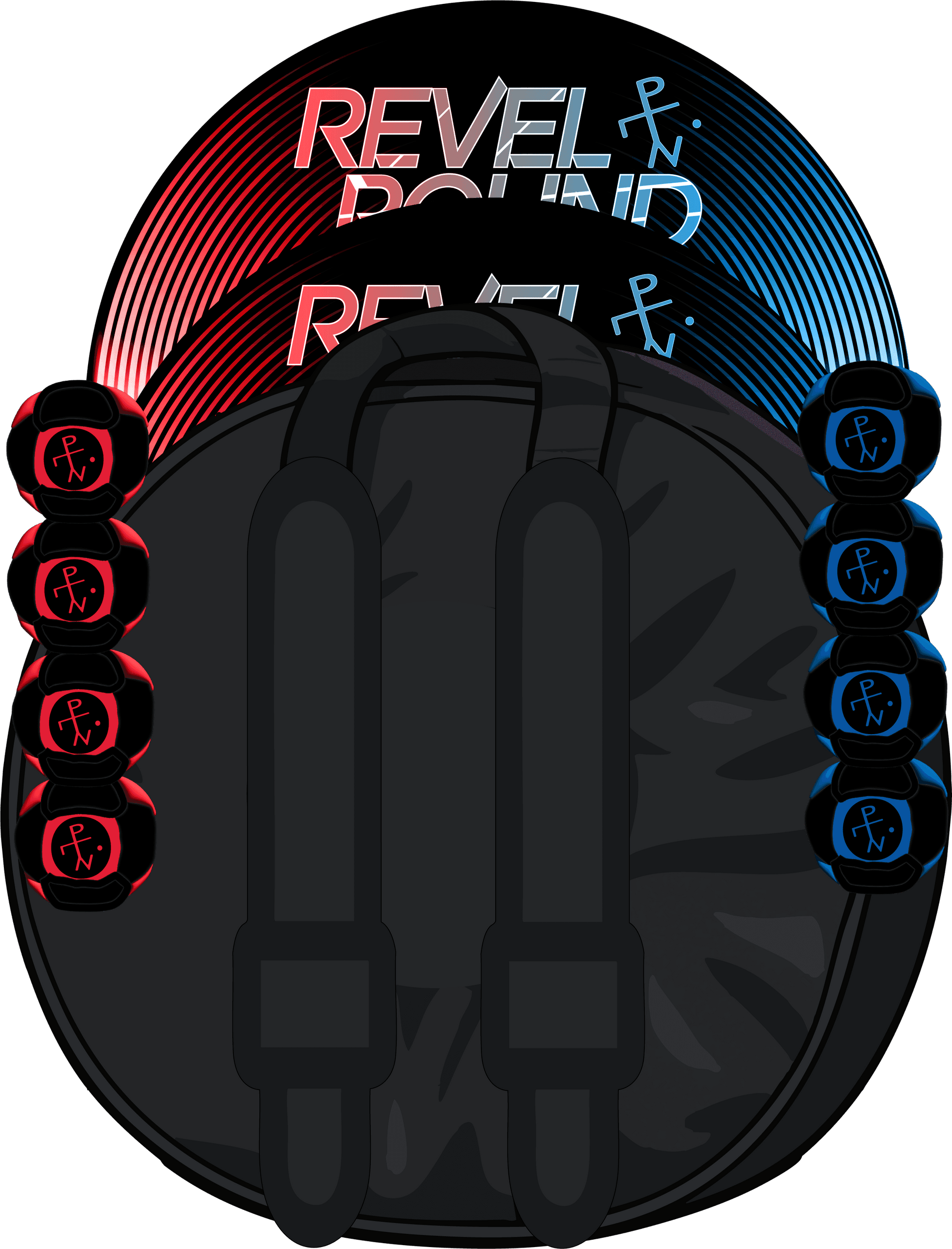 💿 Turntable Edition | Red & Blue Remix - HackPack / No Carry Case