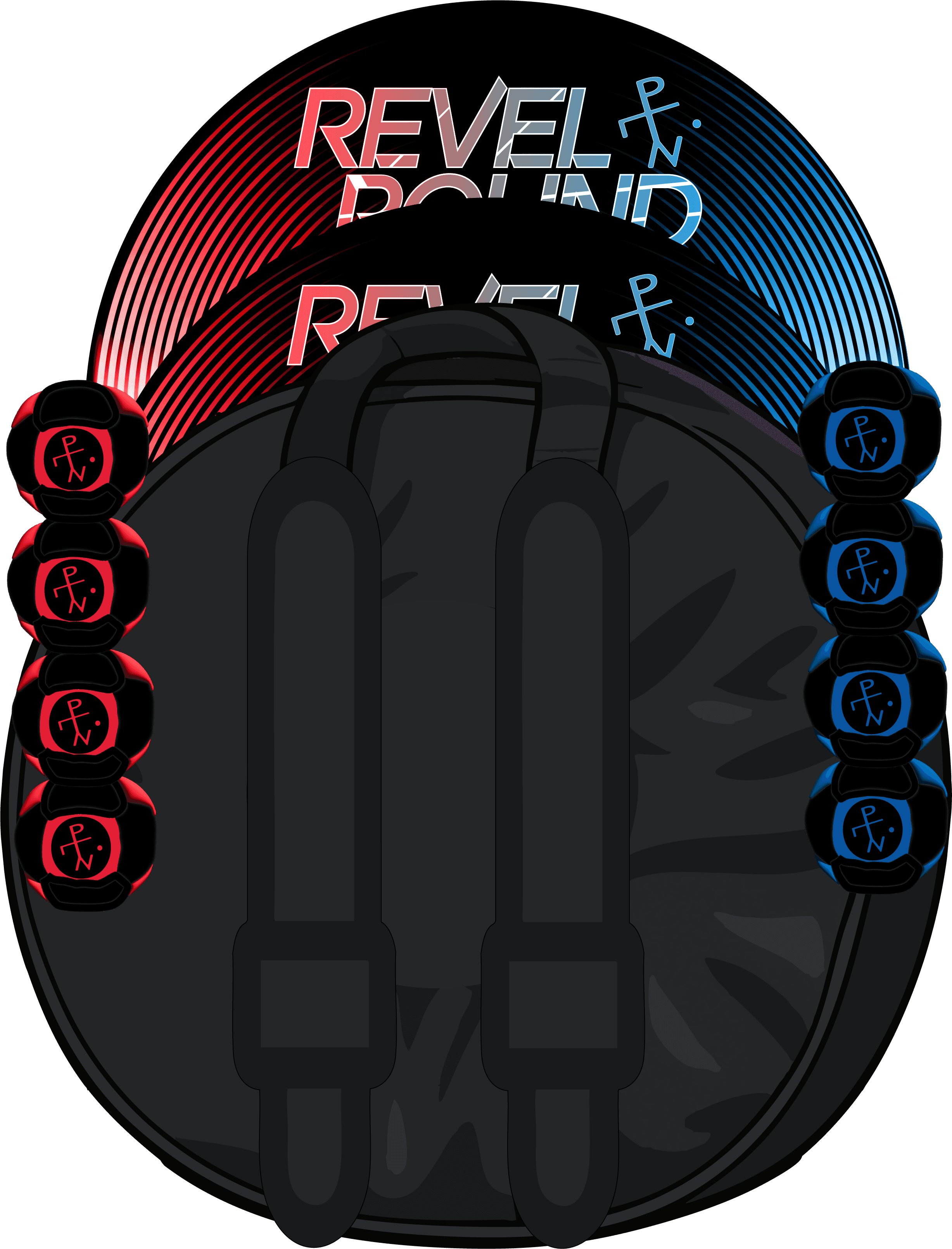 💿 Turntable Edition | Red & Blue Remix - HackPack / No Carry Case