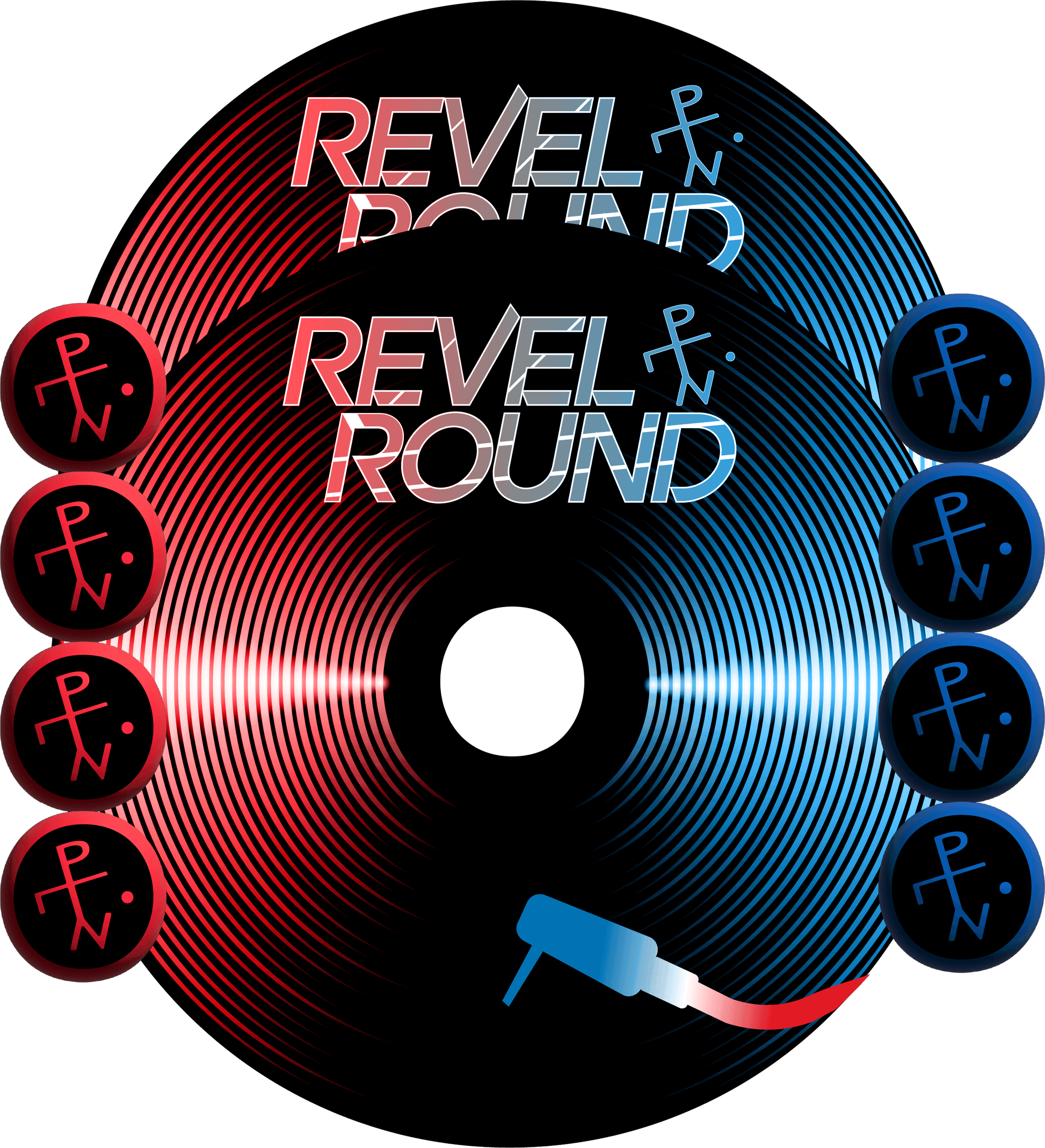 💿 Turntable Edition | Red & Blue Remix - HackPack / No Carry Case