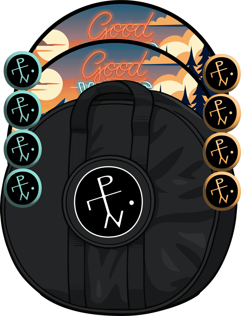 🌞 Good Vibes Edition - Good Vibes Edition / SaucePack / Standard Carry Case