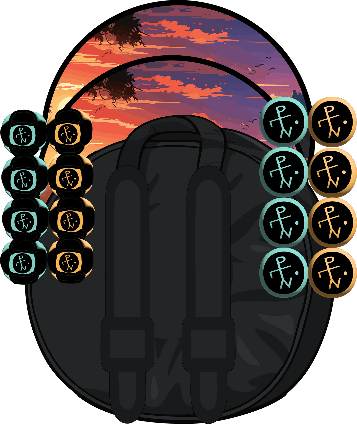 ☀️ Sunset Coast Edition - Sunset Coast Edition / I Want Both / BackPack