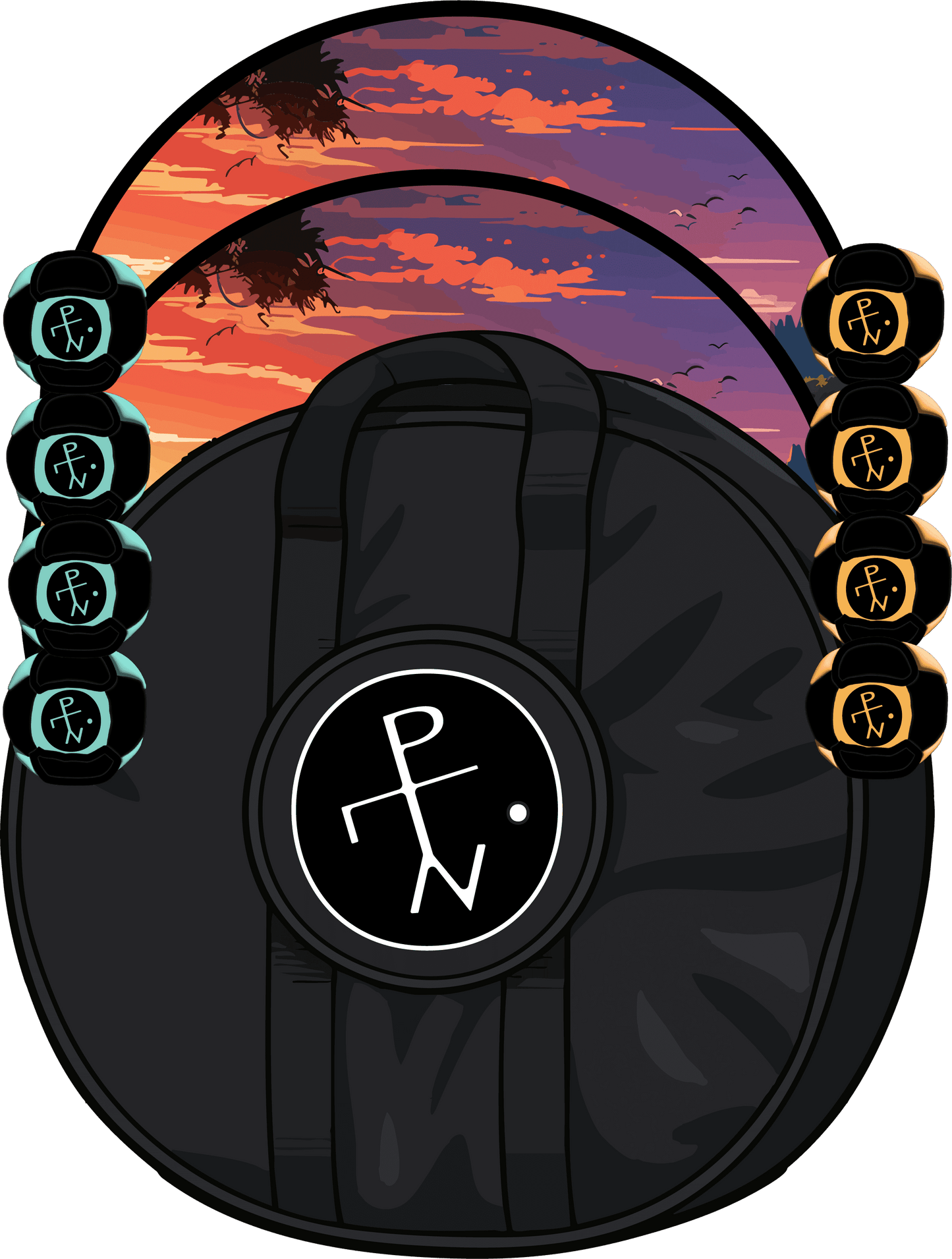 ☀️ Sunset Coast Edition - Sunset Coast Edition / HackPack / Standard Carry Case