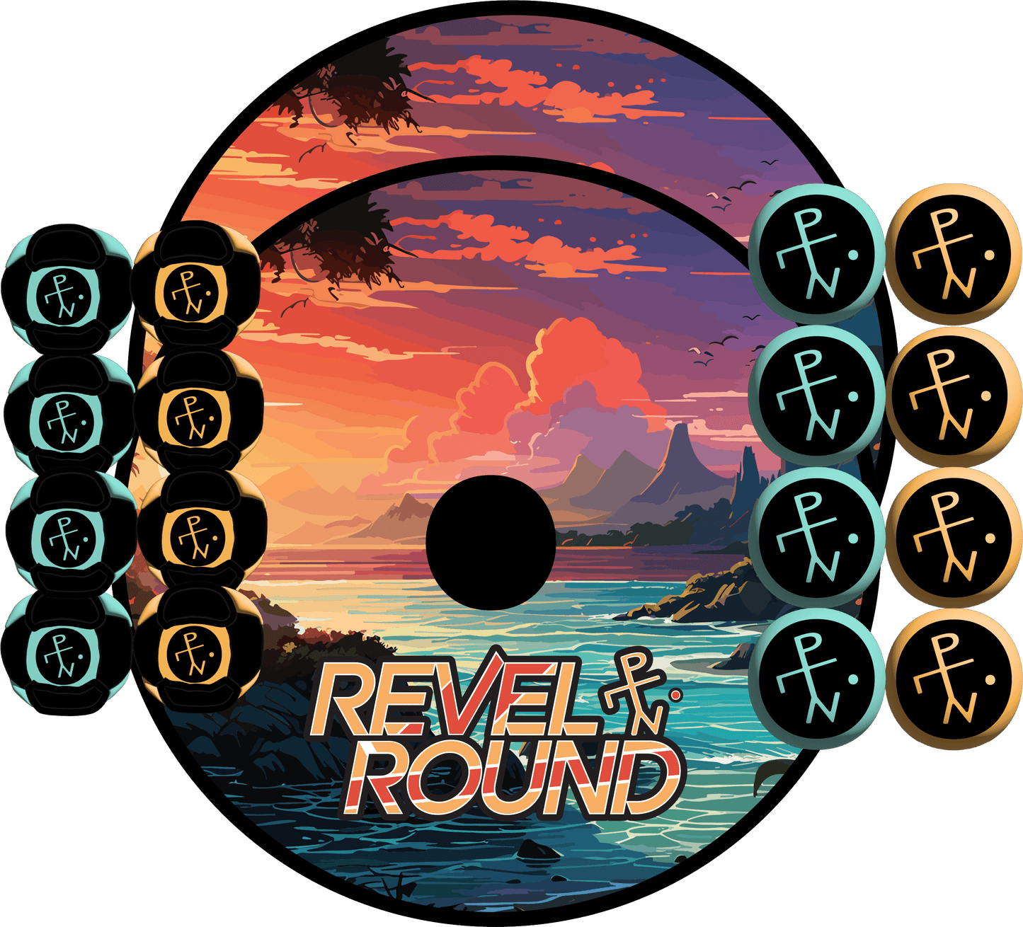 ☀️ Sunset Coast Edition - Sunset Coast Edition / I Want Both / No Carry Case