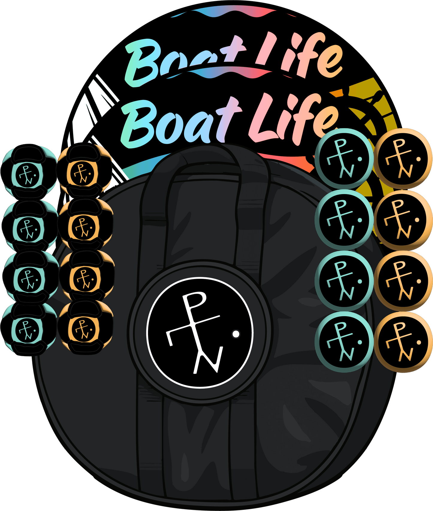 ⛵ Boat Life Edition - Boat Life Edition / I Want Both / Standard Carry Case