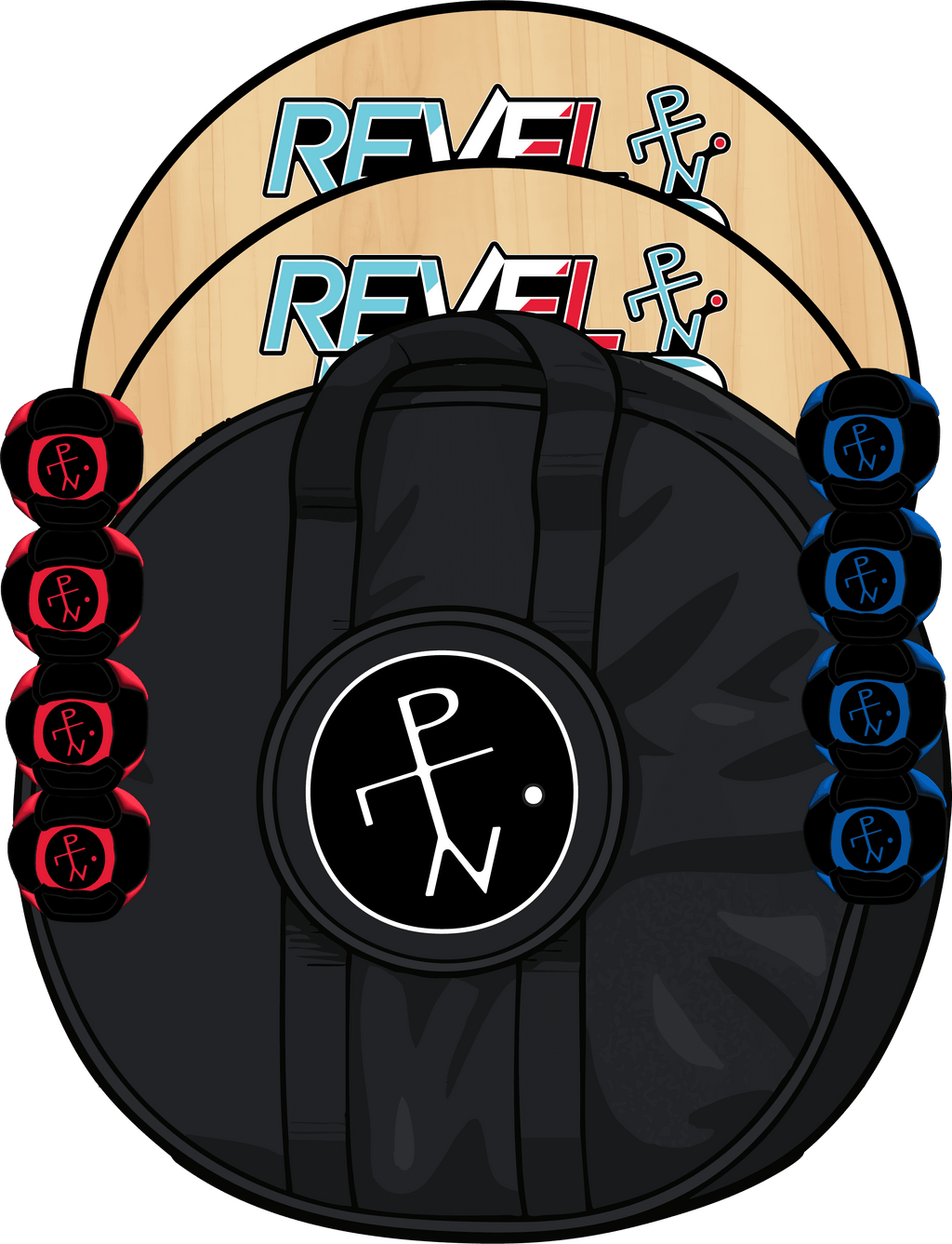 Original | Red/Blue - HackPack / Standard Carry Case
