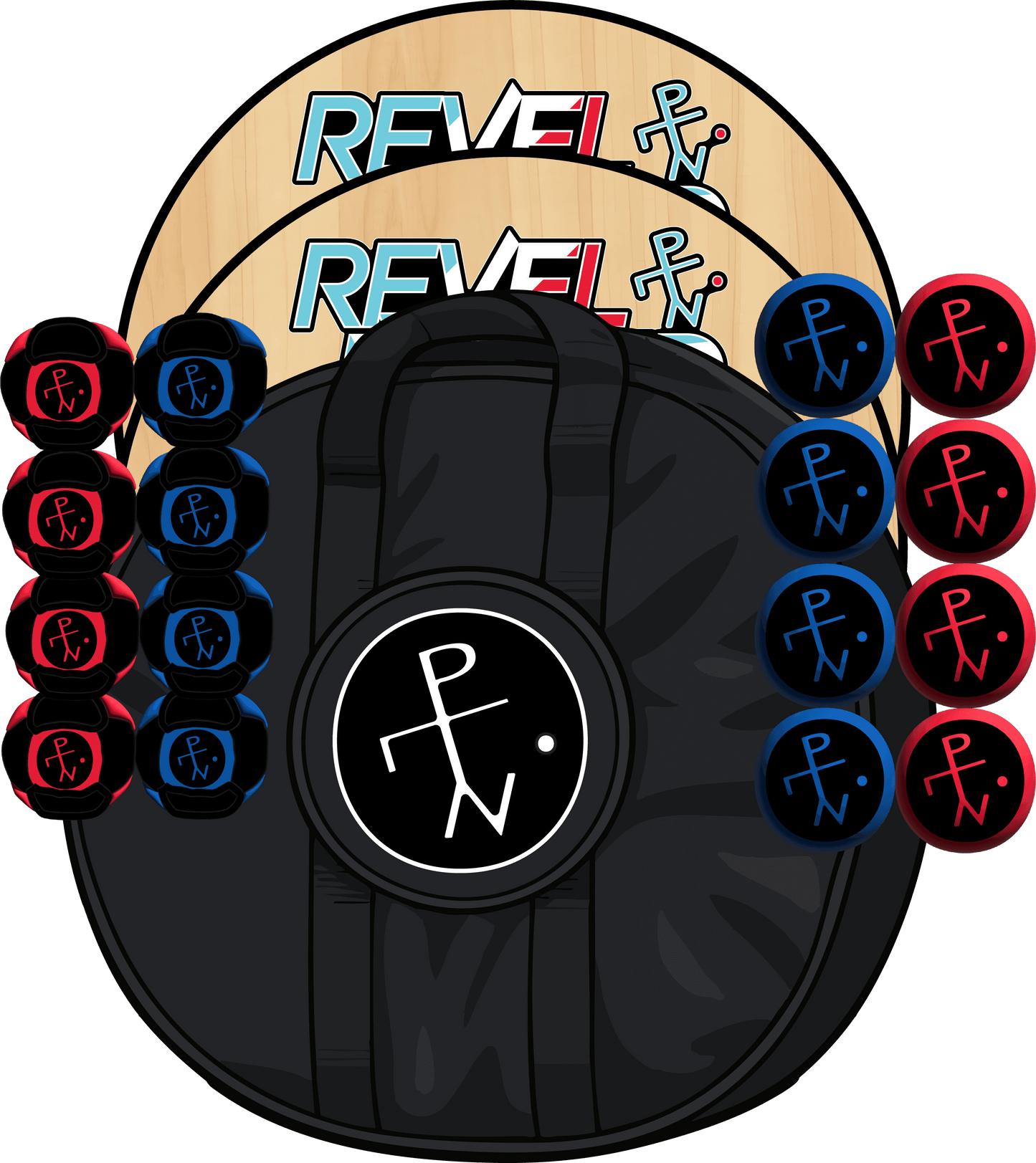 Original | Red/Blue - Both Styles / Standard Carry Case