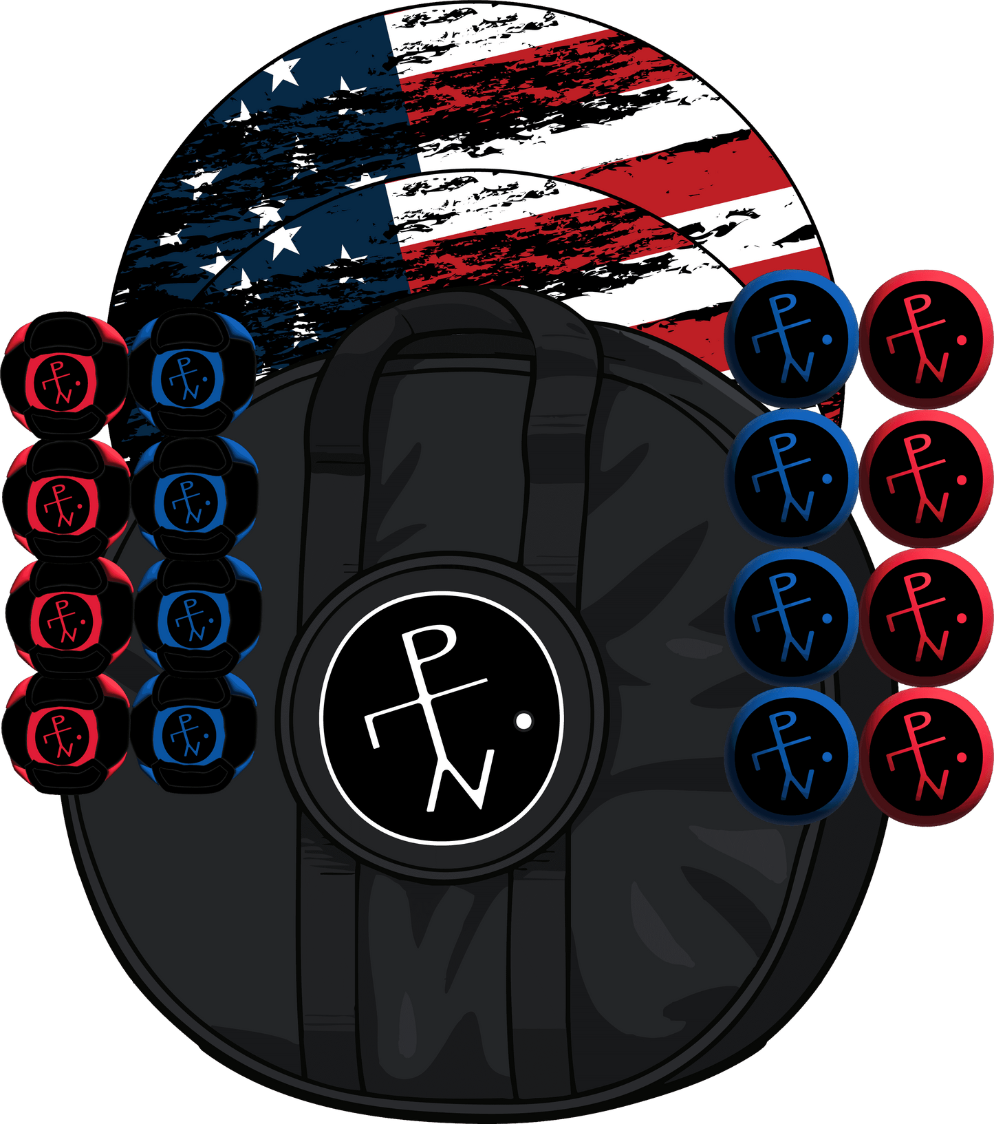 🇺🇸 Tattered Valor Edition - Tattered Valor Edition / Both Styles / Standard Carry Case