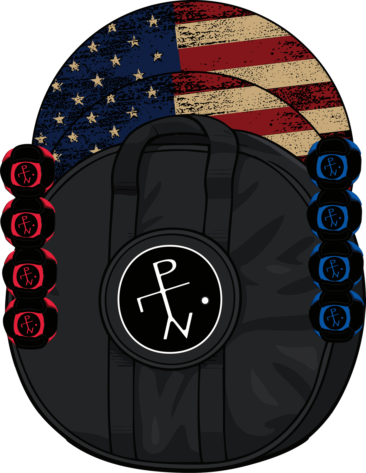 🇺🇸 Old Glory Edition - Old Glory Edition Edition / HackPack / Standard Carry Case