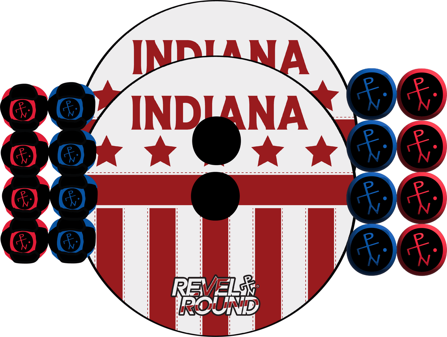 🏟️ Indiana Edition - Indiana Edition / Both Styles / No Carry Case