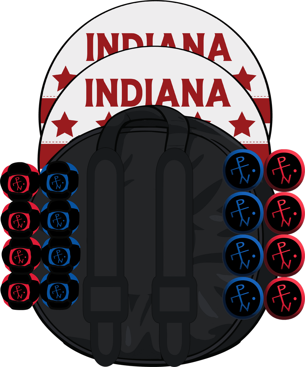 🏟️ Indiana Edition - Indiana Edition / Both Styles / BackPack