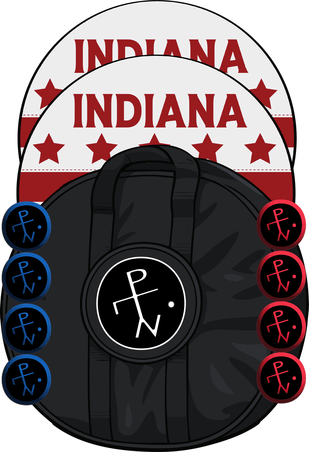 🏟️ Indiana Edition - Indiana Edition / SaucePack / Standard Carry Case