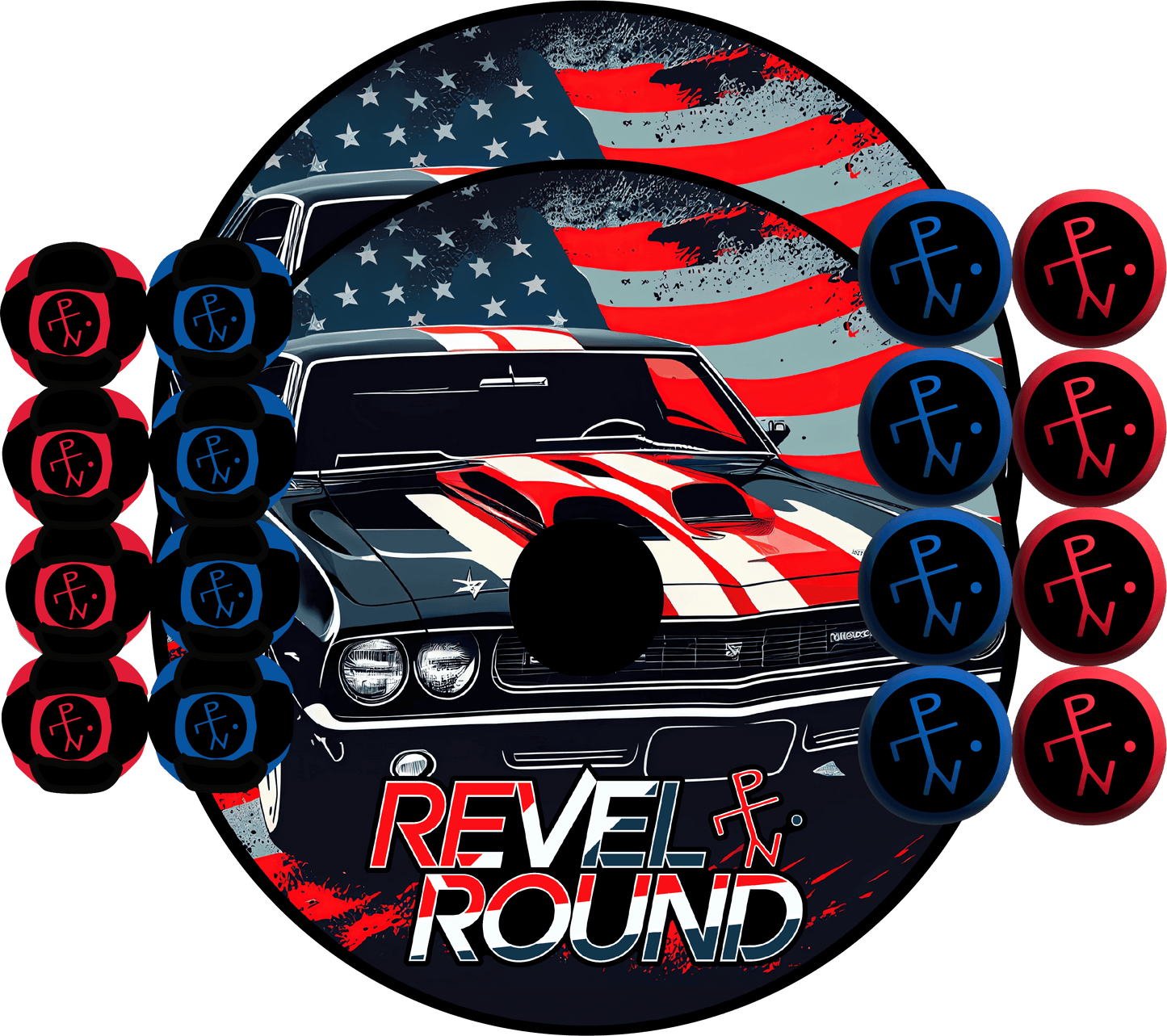 🇺🇸 American Muscle Edition - American Muscle Edition / Both Styles / No Carry Case